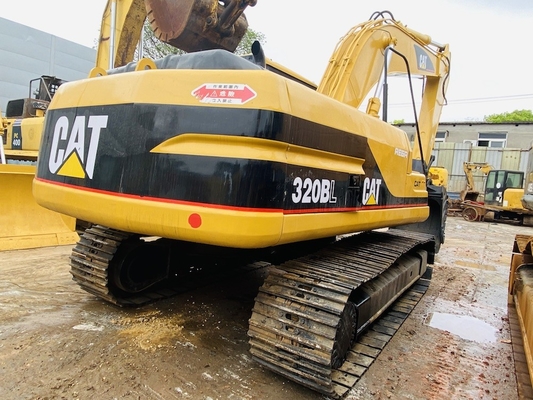 Excavadora japonesa original Cat 320b de segunda mano, Caterpillar Excavadora de pista usada 20 toneladas