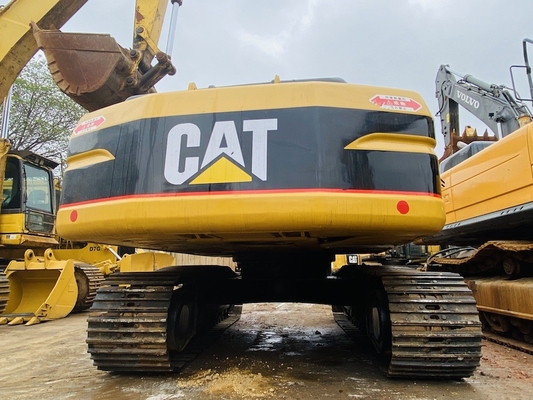 Excavadora japonesa original Cat 320b de segunda mano, Caterpillar Excavadora de pista usada 20 toneladas