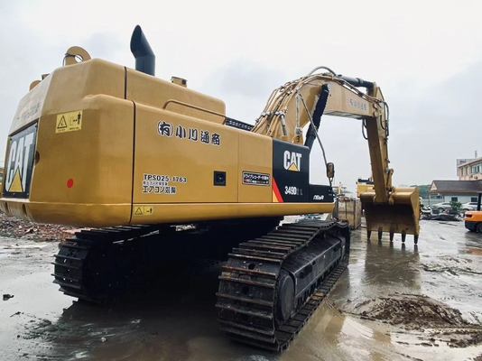 Excavadora japonesa original Cat 349D de segunda mano, Caterpillar Excavadora de pista usada 49 toneladas