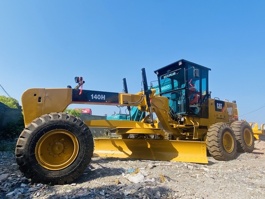 Equipo pesado usado Caterpillar Cat 140H Motor Grader de segunda mano con Destripador a la venta