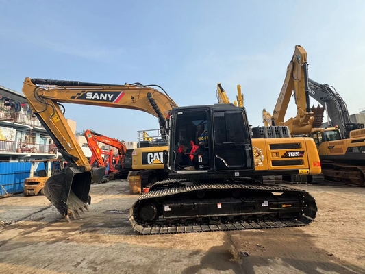 Excavadora hidráulica Sany SY215C de 21 toneladas Usada Excavadora de segunda mano con capacidad de cubo de 1,1 M3