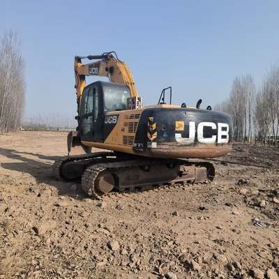 22 toneladas de segunda mano JCB JS220LC Excavadora de rastreo Usado 129 KW Potencia del motor y 1 M3 Capacidad de cubo