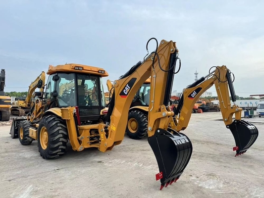 Utilizado CAT Caterpillar 420F Cargador de retroexcavadora Máquina hidráulica de segunda mano CAT Excavadora de retroexcavadora