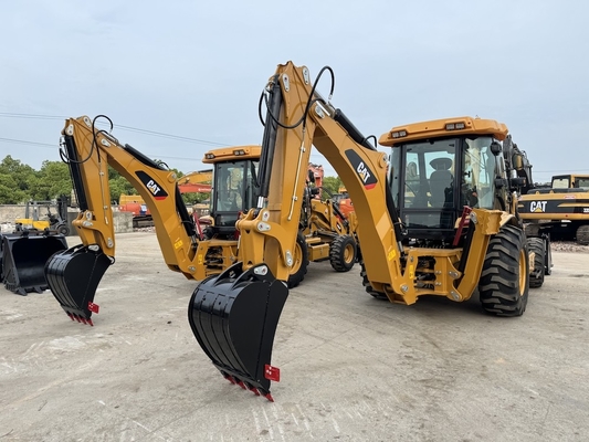 Utilizado CAT Caterpillar 420F Cargador de retroexcavadora Máquina hidráulica de segunda mano CAT Excavadora de retroexcavadora