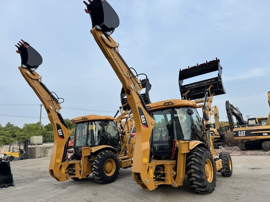 Utilizado CAT Caterpillar 420F Cargador de retroexcavadora Máquina hidráulica de segunda mano CAT Excavadora de retroexcavadora