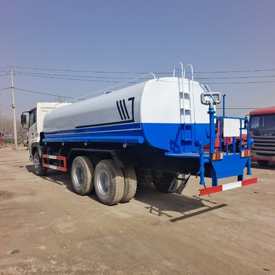 20 m3 245 hp de segunda mano Kinland Dongfeng 6x4 Riego Camión del tanque de agua Camión del tanque de agua usado