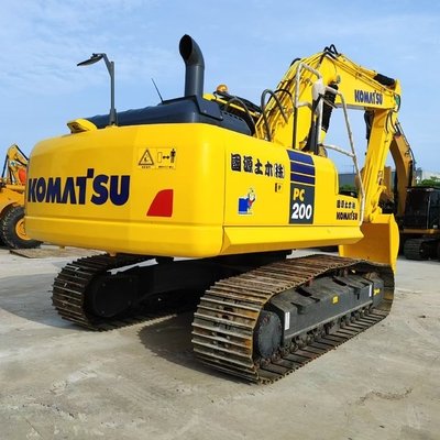 20 toneladas original japonés usado Komatsu PC200-8 excavadora de rastreo hidráulico