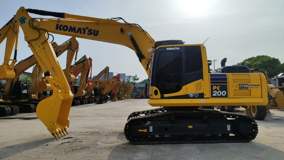 20 toneladas original japonés usado Komatsu PC200-8 excavadora de rastreo hidráulico