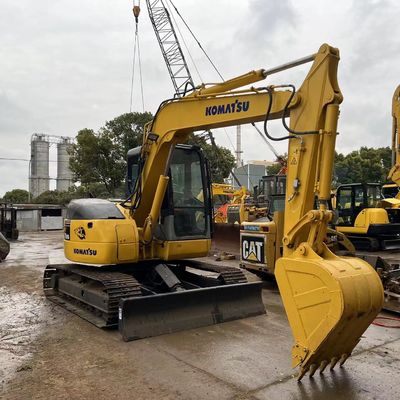 7 toneladas de excavadora usada Komatsu PC78US de segunda mano Komatsu Excavadora de rastreo Maquinaria de construcción