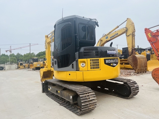 Comatsu PC78US Excavadora de rastreo de segunda mano de 7 toneladas Mini Excavadora de maquinaria de construcción