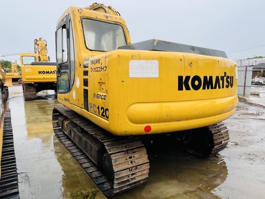 12 toneladas Japón Usado Komatsu PC120-6 Excavadora de segunda mano Komatsu Excavadora hidráulica