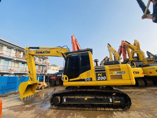 Japón Original Usado Komatsu Pc200-8 Excavadora 80% Nuevo En Buenas Condiciones
