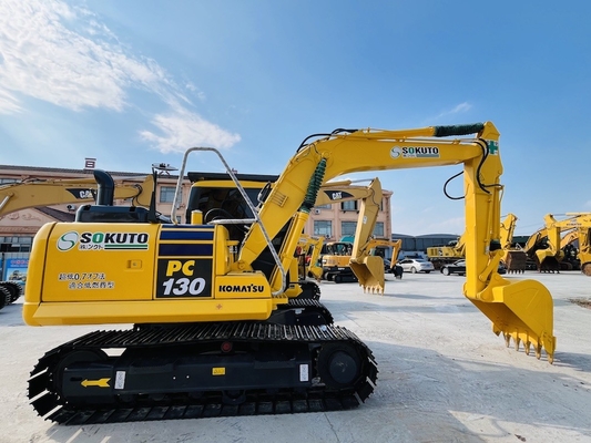 Mini excavadora de segunda mano Komatsu PC130-7 con motor Komatsu SAA4D95LE-3