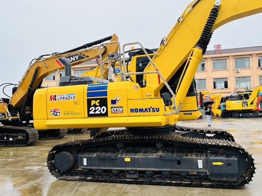 Comatsu PC220-8 de segunda mano Excavadora de excavadora 1 CBM maquinaria de construcción de capacidad de cubo
