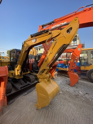 Excavadora Caterpillar de segunda mano de origen japonés Excavadora de segunda mano CAT 306E2 Excavadora de 6 toneladas Maquinaria de construcción