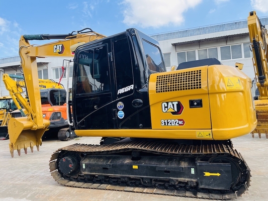 12 toneladas 90% nuevo CAT 312D2GC Excavadora de la oruga de segunda mano Excavadora de la oruga de la oruga usada CAT 312D Maquinaria de construcción