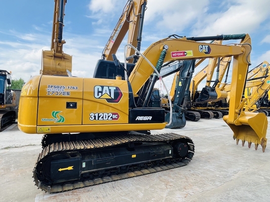 12 toneladas 90% nuevo CAT 312D2GC Excavadora de la oruga de segunda mano Excavadora de la oruga de la oruga usada CAT 312D Maquinaria de construcción