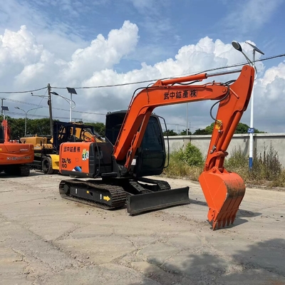 Mini excavadora Hitachi ZX60 Excavadora de segunda mano de 6 toneladas excavadora en buenas condiciones