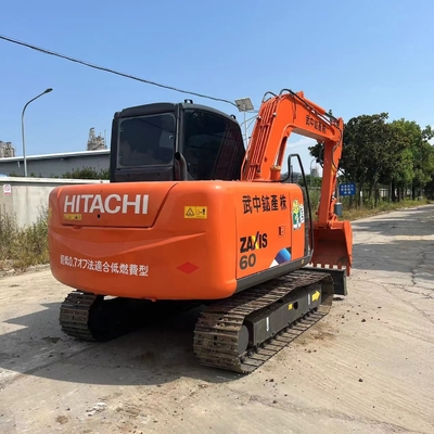 Mini excavadora Hitachi ZX60 Excavadora de segunda mano de 6 toneladas excavadora en buenas condiciones