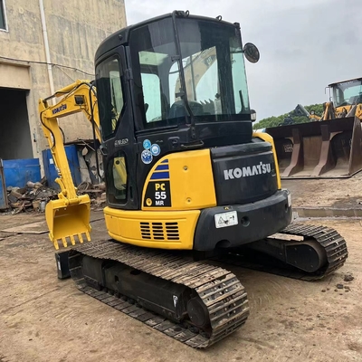 Mini excavadora de 5 toneladas original usada Komatsu PC55MR-2 PC50MR-2 Excavadora de rastreo Excavadora de segunda mano Maquinaria de construcción