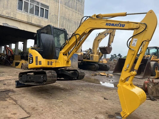Mini excavadora de 5 toneladas original usada Komatsu PC55MR-2 PC50MR-2 Excavadora de rastreo Excavadora de segunda mano Maquinaria de construcción
