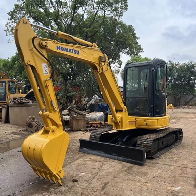 Mini excavadora de 5 toneladas original usada Komatsu PC55MR-2 PC50MR-2 Excavadora de rastreo Excavadora de segunda mano Maquinaria de construcción