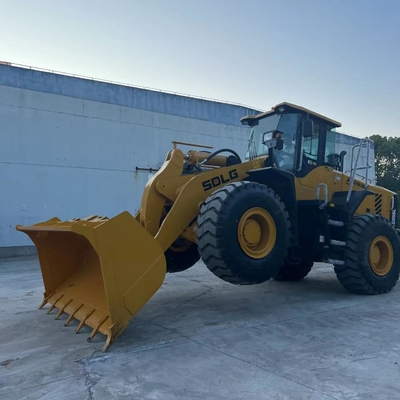 90% Nuevo cargador de ruedas de segunda mano SDLG LG956L Cargador usado de 5 toneladas Maquinaria de construcción de marca china