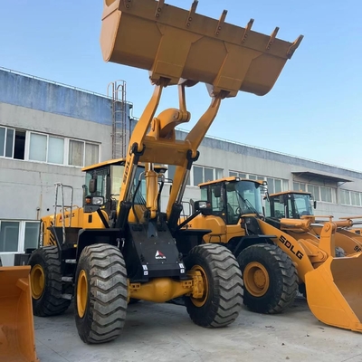 90% Nuevo cargador de ruedas de segunda mano SDLG LG956L Cargador usado de 5 toneladas Maquinaria de construcción de marca china