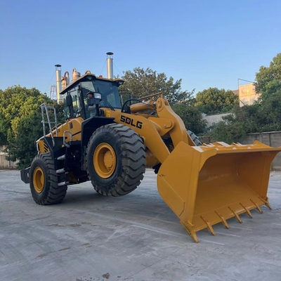 90% Nuevo cargador de ruedas de segunda mano SDLG LG956L Cargador usado de 5 toneladas Maquinaria de construcción de marca china