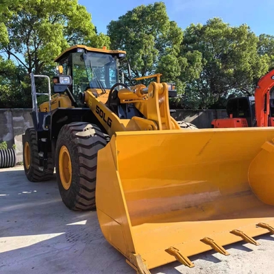 Cargador de ruedas usado de 17 toneladas SDLG LG958L Cargador de segunda mano Carga nominal de 5 toneladas Marca china en buenas condiciones