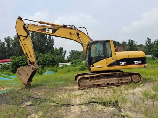Excavadora CAT 320C de segunda mano de 20 toneladas con motor CAT 3066ATAAC