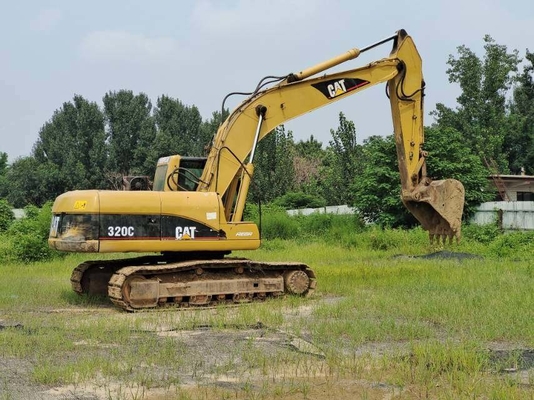 Excavadora CAT 320C de segunda mano de 20 toneladas con motor CAT 3066ATAAC