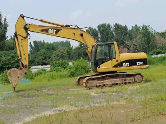 Excavadora CAT 320C de segunda mano de 20 toneladas con motor CAT 3066ATAAC