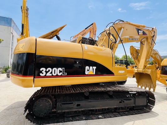 Japón Original CAT 320CL Excavadora de retroexcavadora hidráulica de segunda mano 20 toneladas Excavadora CAT usada 1m3 1CBM Excavadora Caterpillar