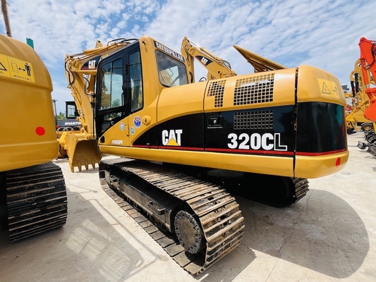 Japón Original CAT 320CL Excavadora de retroexcavadora hidráulica de segunda mano 20 toneladas Excavadora CAT usada 1m3 1CBM Excavadora Caterpillar