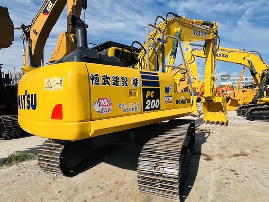 Excavadora Komatsu PC200-8 de segunda mano, también utilizada