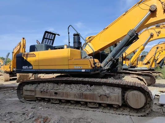 48 toneladas de segunda mano original Hyundai R485LVS Excavadora de rastreo Usado Hyundai Excavadora a la venta