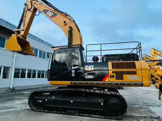 Excavadora de segunda mano original CAT 336D, Caterpillar Excavadora de rastreo de segunda mano de 36 toneladas Equipo de construcción