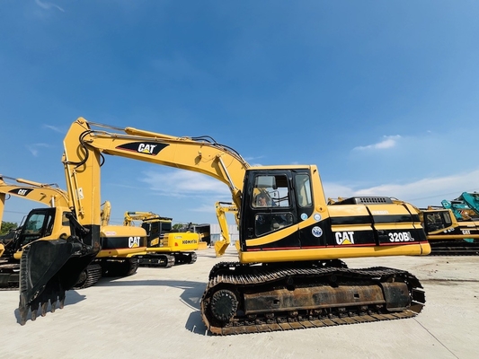 Japón Original CAT 320BL Excavadora de segunda mano, 20 toneladas Caterpillar Usado Excavadora Crawler CAT 3066T Motor