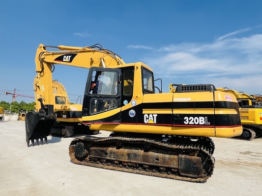 Japón Original CAT 320BL Excavadora de segunda mano, 20 toneladas Caterpillar Usado Excavadora Crawler CAT 3066T Motor