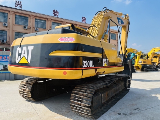 Japón Original CAT 320BL Excavadora de segunda mano, 20 toneladas Caterpillar Usado Excavadora Crawler CAT 3066T Motor