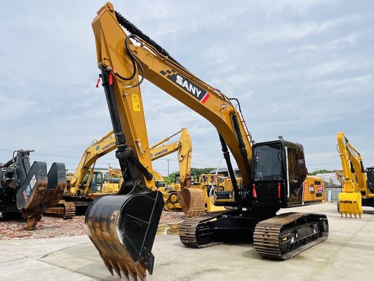 90% Nuevo Sany SY215C de segunda mano Excavadora hidráulica Usada Excavadora de retroexcavadora de 21 toneladas