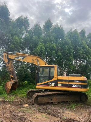 Pintura original Excavadora de orugas CAT 320BL usada en buenas condiciones, lista para enviar