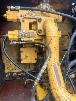 Pintura original Excavadora de orugas CAT 320BL usada en buenas condiciones, lista para enviar