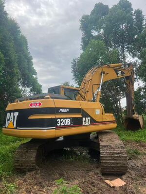 Pintura original Excavadora de orugas CAT 320BL usada en buenas condiciones, lista para enviar