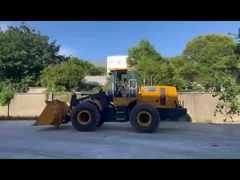 17 toneladas Cargador de ruedas usado SDLG LG958L Cargador de segunda mano Carga nominal 5 toneladas