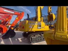 20 toneladas 100% de segunda mano Komatsu PC200-8 Excavadora de rastreo Excavadora usada original de Japón