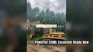 Excavadora confiable 320BL a la venta Rendimiento de servicio pesado